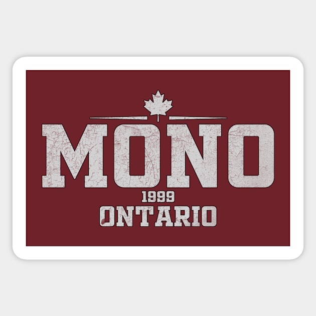 Mono Ontario Canada Sticker by LocationTees